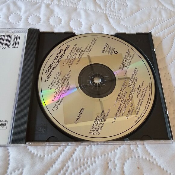 Johnny Mathis Digitally Remastered CD - 16 Most Requested Songs - Picture 5 of 6